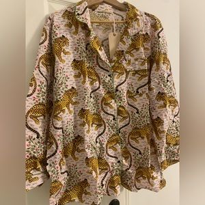 Printfresh Bagheera long sleeve TOP ONLY (from long sleep set) Size 3x